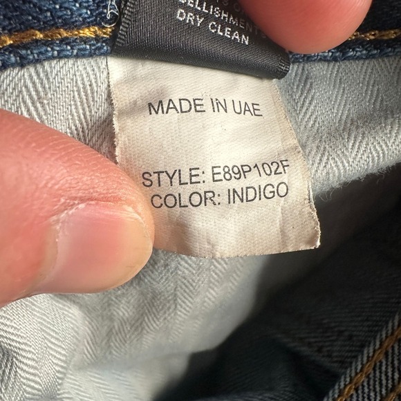 PRPS Le Sabre Jeans Mens 36 Distressed Paint Splatter Patchwork Indigo Tapered - Picture 15 of 16